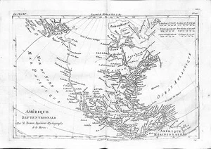 Antique maps, Bonne, Amerique Septentrionale par M Bonne - Picture 1 of 1