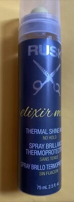 Niebla de brillo térmico RUSK Elixir Mist - 2,5 fl oz Foto 1 de 2