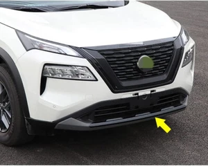 Carbon Fiber Front Grille Lower Bumper Cover Trim Fit for Nissan Rogue 2021-2023 - Picture 1 of 9