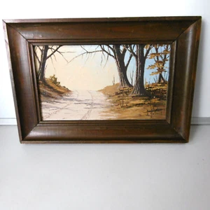 tableau paysage signe p.gobert - Foto 1 di 5