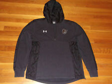 UNDER ARMOUR BALTIMORE ORIOLES 1/2 ZIP LOOSE HOODED PULLOVER MENS LARGE EXC.