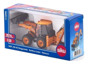 1:50 Scale SIKU 3558 JCB 4CX Backhoe Loader  - BNIB - Picture 1 of 2