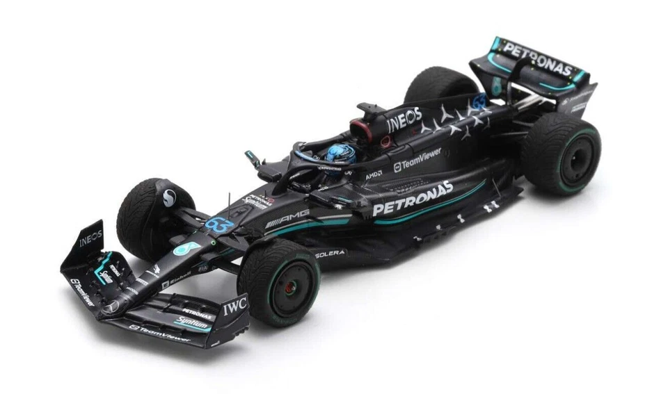 Spark S8578 1/43 MERCEDES-AMG W14 N.63 5° GP MONACO 2023 GEORGE RUSSELL