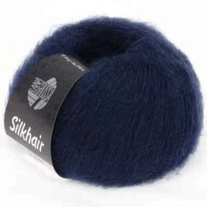 LANA GROSSA SILKHAIR Strickgarn Wolle (43 - Marine) - Bild 1 von 5