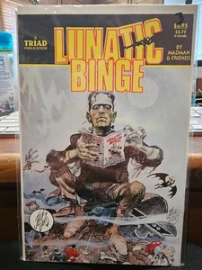 Lunatic Binge #2 (Triad Publications October 1988) - Picture 1 of 2
