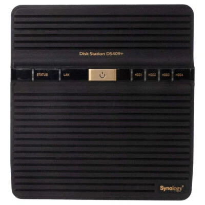 NAS SYNOLOGY Disk Station DS409+ 0GB 1.06Ghz 512MB - Bild 1 von 3