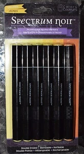 Spectrum Noir Marker Set Next Generation, Yellows, 6 Piece (Brand New) - Picture 1 of 3