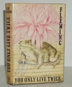 1ST/1ST UK EDITION ~YOU ONLY LIVE TWICE ~IAN FLEMING - Imagen 1 de 10