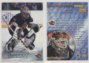 1997-98 Pacific Crown Collection Ice Blue Ron Tugnutt #87