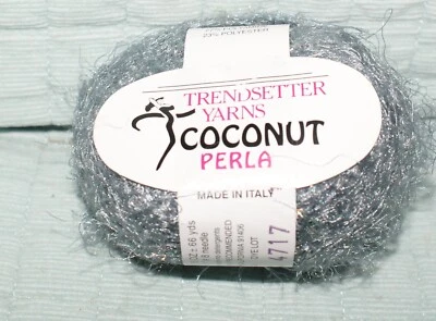 Hilos Trendsetter Coco Perla Color 14 Gris Pestañas Gris Italia Envío Rápido Foto 1 de 3