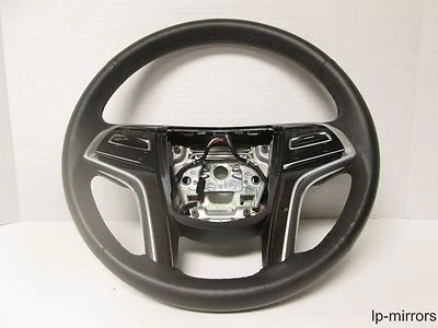 2014-2016 CADILLAC SRX STREERING WHEEL BLACK W/CONTROLS 23484088 - Image 1 of 4