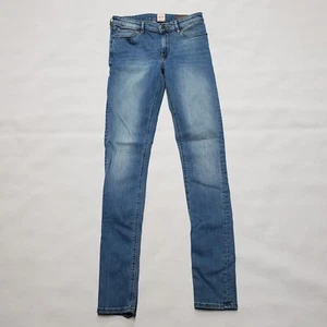 Women's Asos Quality Goods Denim 12.5oz Medium Wash Skinny Jeans 31" X 34" - Picture 1 of 6