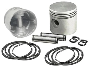 Oversize PISTONS RINGS & PINS SET for 1937 - 1941 Harley ULH 80" Flathead Motors - Picture 1 of 3