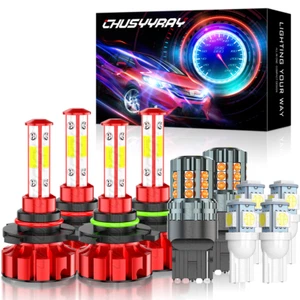 For Scion tC 2005 - 2007 LED Headlight+Turn Signal+Side Marker Lights Bulbs Kit - Picture 1 of 15