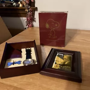 Fossil Fiftieth Anniversary 50th Peanuts Limited Edition Vintage Snoopy Schultz  - Picture 1 of 10
