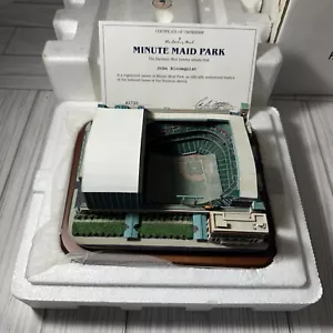 DANBURY MINT HOUSTON ASTROS MINUTE MAID PARK STADIUM REPLICA New! Rare! - Picture 1 of 8