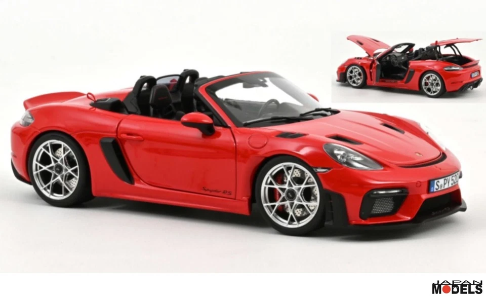 187271 Porsche 718 Spyder RS Guards Red Norev 1/18