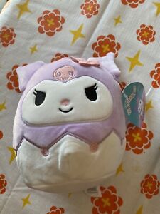 🌸 Squishmallow Kuromi Purple Hood Hello Kitty Plush (see Description:)