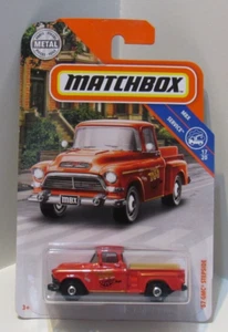 Camioneta pickup Matchbox 2020 MBX Service '57 escalonada #92 roja 1957 - Imagen 1 de 1