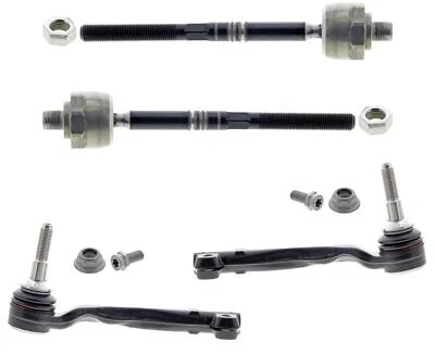 Conjunto de barras de amarre interiores y exteriores Mevotech delanteras para BMW 530I XDrive 2017-2022 Foto 1 de 4