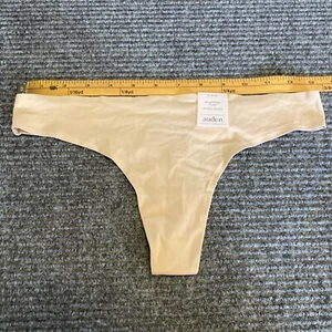 Auden Underwear Women’s S 4-6 Nude Thong No Show Lays Flat - Picture 1 of 8