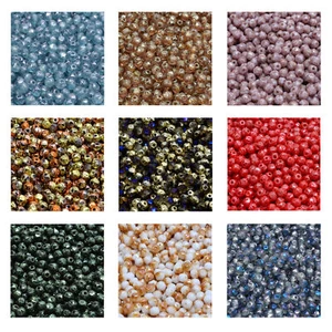 Rutkovsky 111-19801 English Cut Pressed Beads Czech Glass 3.5mm Size 10g Pack - Picture 1 of 26