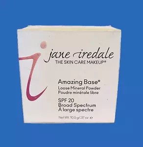 Jane Iredale Amazing Base Loose Mineral Powder SPF 20 Honey Bronze 0.37 oz NIB - Picture 1 of 7