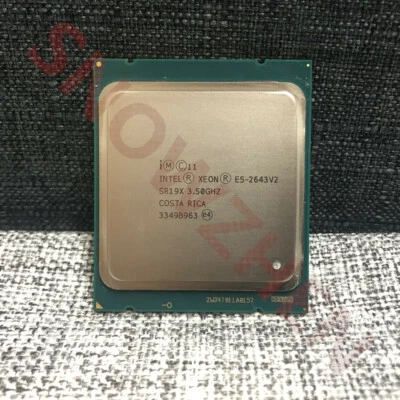 Intel Xeon E5-2643 V2 CPU 6-Core 3.50GHz 25MB SR19X LGA-2011 130W Processor - Image 1 of 2