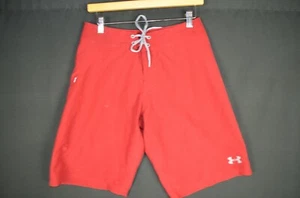Under Armour Men's UA Takahimi Board Short Red Size 29 Loose Heat Gear - Picture 1 of 6