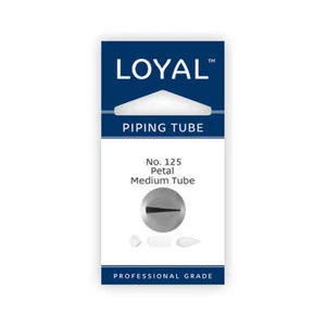 No.125 Petal Loyal Medium Stainless Steel Piping Tip - Picture 1 of 1