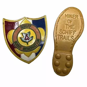 BSA 2 Neal Neckerchief Slides nave scout prenotazione escursionisti sentieri SB-447 - Foto 1 di 4
