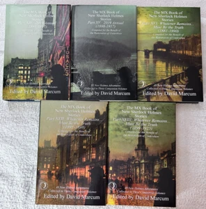 Edited by David Marcum, The MX Book of New Sherlock Holmes Stories, 5 Volumes - Picture 1 of 21
