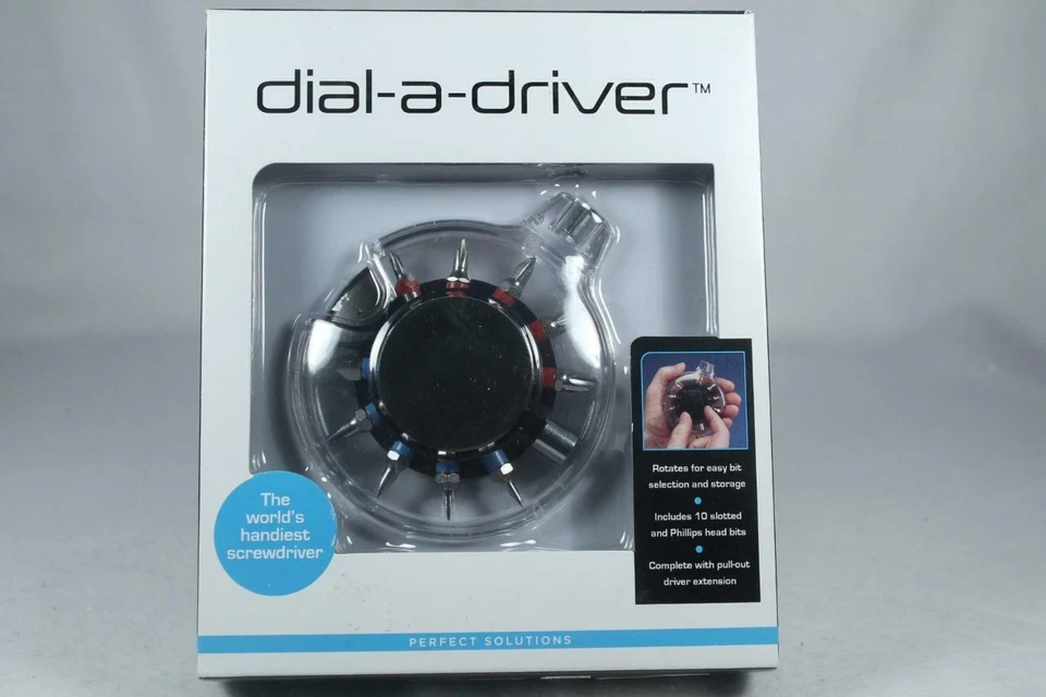 Dial-A-Driver Rotates for easy Bit Selection Screwdriver #PS6305BK NEW IN BOX! - Image 1 of 3