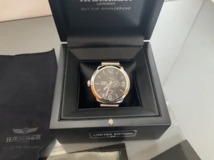 Haemmer Germany Automatik Uhr Limited Edition Uhr Lederband Original Preis 1200€ - Bild 1 von 9