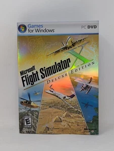 Microsoft Flight Simulator X Deluxe Edition PC Software SEALED TOP - Bild 1 von 11
