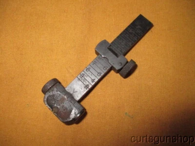 Springfield Model 1898 Krag Rifle Rear Sight Leaf - Image 1 of 4