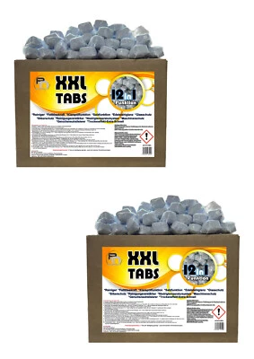 2x8Kg 12in1 Spültabs ca840 Spülmaschinentabs Spülmaschinen Tabs Geschirrspültabs - Bild 1 von 4