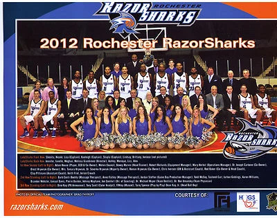 2012 Rochester Razorsharks Razor Sharks team photo picture - Изображение 1 из 2