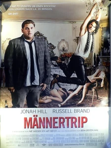 Männertrip - Jonah Hill - Russell Brand - Filmposter 120x80cm gerollt - Picture 1 of 1