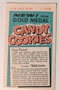Vintage Goldmedaille Süßigkeiten Kekse Broschüre von Betty Crocker - Bild 1 von 6