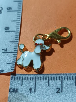 Charms Anhänger Pudel Hund 541 - Bild 1 von 2