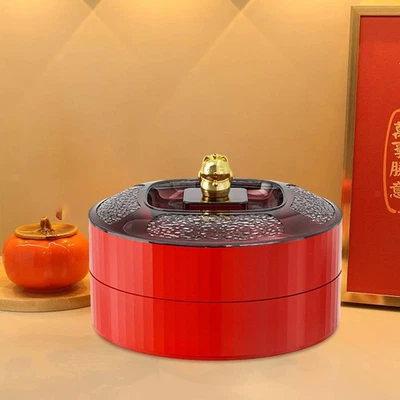 Divided Serving Tray Veggie Tray Dried Fruit Tray for Cookies Nuts Snacks - Image 1 of 2