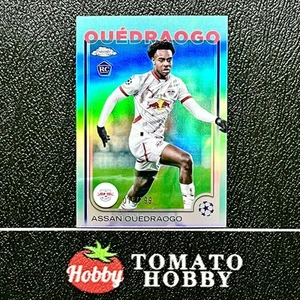 TOPPS CHROME UEFA 2024-25 ASSAN OUEDRAOGO RC /199 AQUA REFRACTOR AS MONACO - Picture 1 of 2