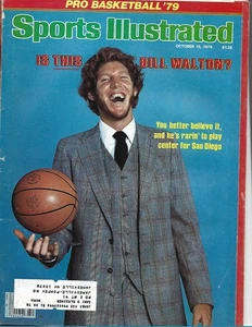 OCTOBER 1979 SPORTS ILLUSTRATED CLIPPERS BILL WALTON NBA PREVIEW SPECTACULAR BID - Picture 1 of 1