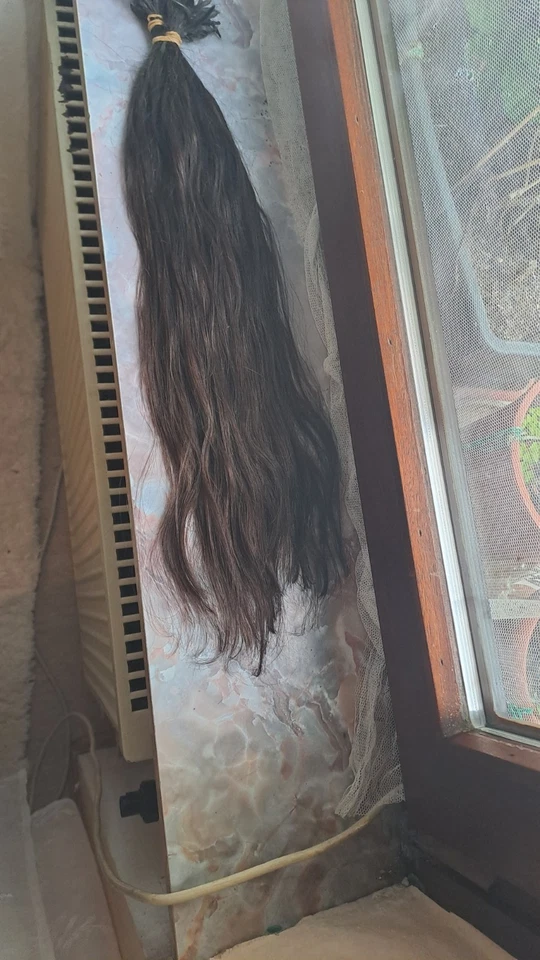 Extensions Echthaar 50cm Lang 81 Stück Dunkelbraun,  81 gr. - Bild 1 von 1