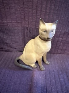 Estatuilla gato siamés Irving Carl Burgues ISIS edición limitada 122/950 RARA - Imagen 1 de 14