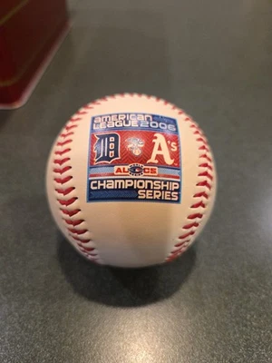 2006 DETROIT TIGERS AMERICAN LEAGUE CHAMPIONSHIP SERIES RAWLINGS BASEBALL - Image 1 of 4