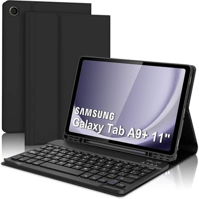 Funda con Teclado para Samsung Galaxy Tab A9+ 11'' Teclado Bluetooth Inalámbrico - Imagen 1 de 4