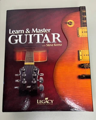 Learn and Master Guitar Steve Krenz 20 DVD & 5 CD Set Lesson Book NOT INCLUDED - Image 1 of 4