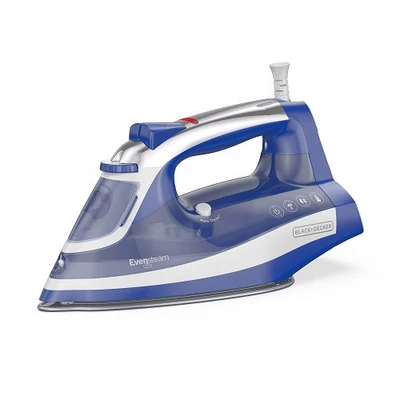 BLACK & DECKER Black+Decker IR18XS One Step Steam Iron, Navy